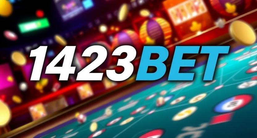 1423BET casino online gaming interface